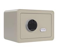 Rottner Vintage: Caja fuerte electrónica para muebles, color gris. Incluye cerradura electrónica con sensor de huellas dactilares. Dimensiones: 35 x 25 x 25 cm