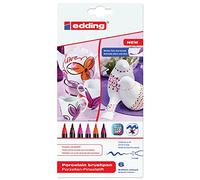 Rotul.edding 4200 porcelana. col.calidos. est. de 6