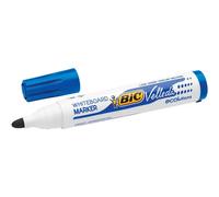 Rotulador bic velleda para pizarra azul punta redonda 1,3 mm