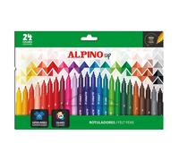 Rotulador fibra alpino up 1mm estuche de 24