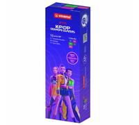 STABILO point 88 KPop Demon Hunters | Rotulador punta fina - Caja de 10 colores surtidos - con amuletos colgantes de personajes