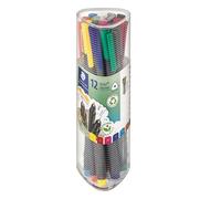 Rotulador fibra staedtler 334 triplus fineliner bote de 12
