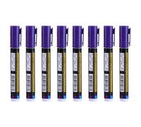 Rotulador fluorescente profesional con colores morados | Barriles con fórmulas de secado para apicultores, uso de mantenimiento y renovación de colores brillantes