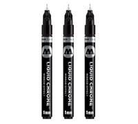 Rotulador Molotow Liquid Chrome (con tinta especial para un verdadero efecto espejo) 1 mm