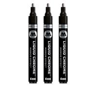 Rotulador Molotow Liquid Chrome (con tinta especial para un verdadero efecto espejo) 4 mm