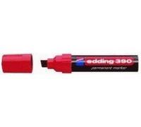 Rotulador permanente Edding 390, recargable, aprox. 4-12 mm, rojo