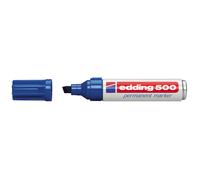 Rotulador Permanente EDDING 500 Azul, Caja x10