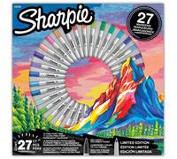 Rotulador permanente sharpie caja de 27 (16 fine + 11 ultrafine)