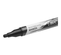 Rotulador Pizarra BIC VELLEDA Tinta Líquida Pocket Negro, Caja x12