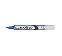 Rotulador Pizarra PENTEL Maxiflo Grueso 1,6 mm. Azul