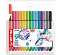 STABILO Rotulador pointMax – Estuche de 15 colores diferentes – Versión 2