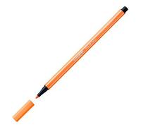 Rotulador premium stabilo pen 68 - caja con 10 unidades - color naranj