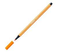 Rotulador premium stabilo pen 68 - caja con 10 unidades color naranja