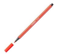 Rotulador premium stabilo pen 68 - caja con 10 unidades color rojo