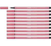 Rotulador premium stabilo pen 68 - caja con 10 unidades - color rojo n