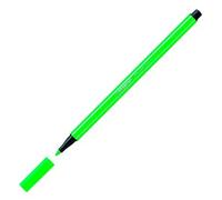 STABILO Rotulador premium Pen 68 – Pack de 10, verde neón