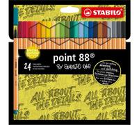 Rotulador punta fina stabilo point 88 - estuche edición snooze one -
