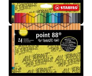 Rotulador punta fina stabilo point 88 - estuche edición snooze one -