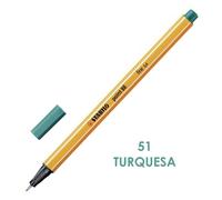 Rotulador STABILO Point 88 Fineliner Turquesa