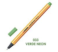 Rotulador STABILO Point 88 Fineliner Verde Neón