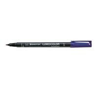 Rotulador staedtler lumocolor retroproyeccion punta de fibrapermanente 317-3 azul punta media redonda 0.8-1 mm