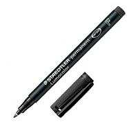 Rotulador staedtler lumocolor retroproyeccion punta de fibrapermanente 318-9 negro punta fina redonda 0.6 mm