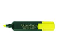 Rotulador Textliner 48 - Amarillo - Faber Castell - Sobre 10 rotuladores