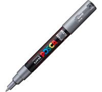 Rotulador UNI Posca PC-1M, Plata Metálico