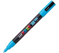 Rotulador UNI Posca PC-3M, Azul Claro