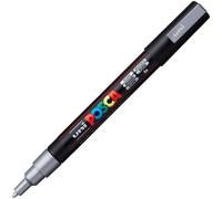 Rotulador UNI Posca PC-3M, Plata Metálico