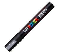 Rotulador UNI Posca PC-5M 2,5 mm, Plata Metálico