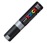 Rotulador UNI Posca PC-8K 8 mm, Plata Metálico