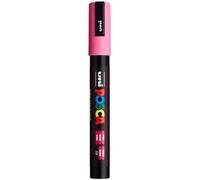 ROTULADOR Uniposca PC-5M Rosa | Rotulador con tinta pigmentada al agua, opaco, para casi todas las superficies, punta recambiable