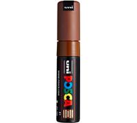 ROTULADOR Uniposca PC-7M Marrón | Rotulador con tinta pigmentada al agua, opaco, para casi todas las superficies, punta recambiable