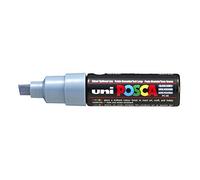 Posca Rotulador Uniposca PC-8K punta biselada trazo 8 mm gris