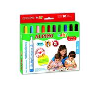 Rotuladores ALPINO Baby, Caja x10 Colores