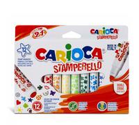 Rotuladores Carioca AllPerfect Shop STAMPERELLO - Pack 12 UDS Multicolor
