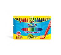 Rotuladores CARIOCA Jumbo, Caja x18 Colores