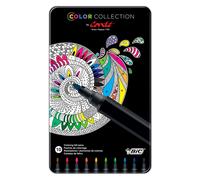 Rotuladores Colores BIC Conté, Caja x10 Colores