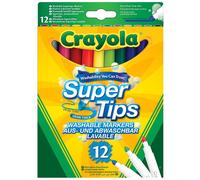 Rotuladores CRAYOLA Finos, Caja x12 Colores