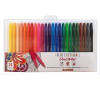 Rotuladores doble punta alpino color experience - estuche rotuladores