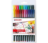 Rotuladores EDDING 1200, Estuche x20 + 6 Pastel + 4 Neon