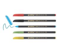 Rotuladores EDDING 1200 Glitter, Caja x5 Colores