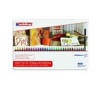 Rotuladores EDDING 1300, Caja Metal x40 Colores
