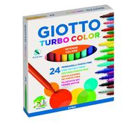 Rotuladores GIOTTO Turbo Color, Caja x24 Colores