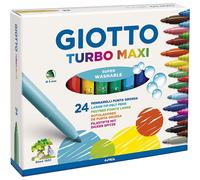 Rotuladores GIOTTO Turbo Maxi, Caja x24 Colores