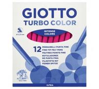 Rotuladores marca giotto modelo rotulador giotto turbo magenta 12ud