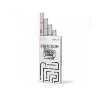 Rotuladores ozobot color code doble punta colores negro rojo azul verde (30002MRK)