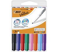 Rotuladores Pizarra BIC VELLEDA Classic 1741, Pack x8 Colores