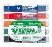 Rotuladores Pizarra PILOT V-Board Master, Pack x5 Colores